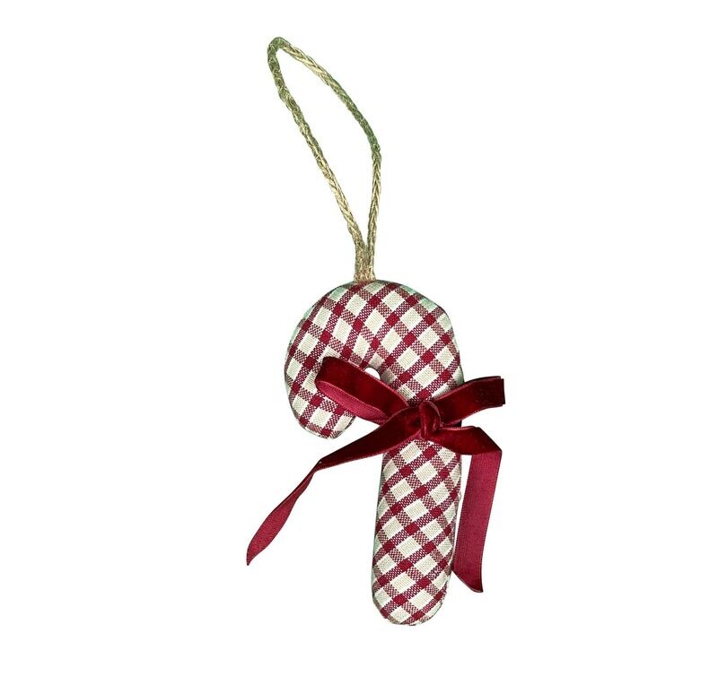 Danishville Zuckerstock rot kariert, 11 cm Danishville Zuckerstock rot kariert, 11 cm