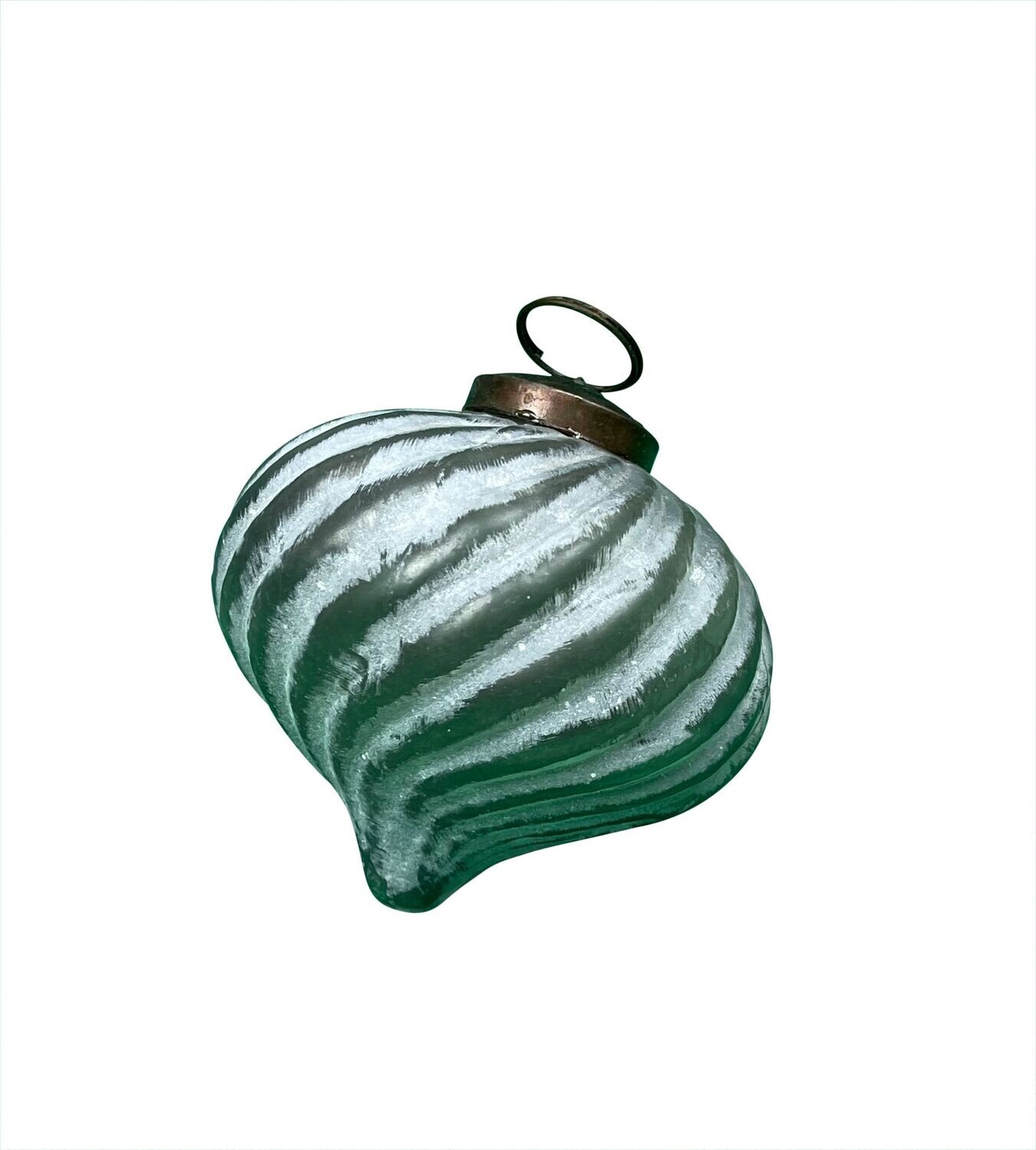 Baum Ornament Zwiebel aus Glass
