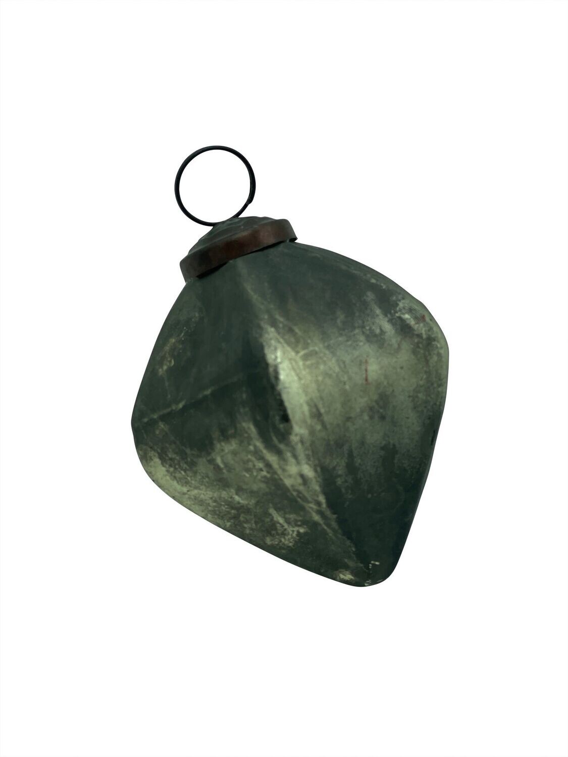 Baum Ornament Diamant gold aus Glass