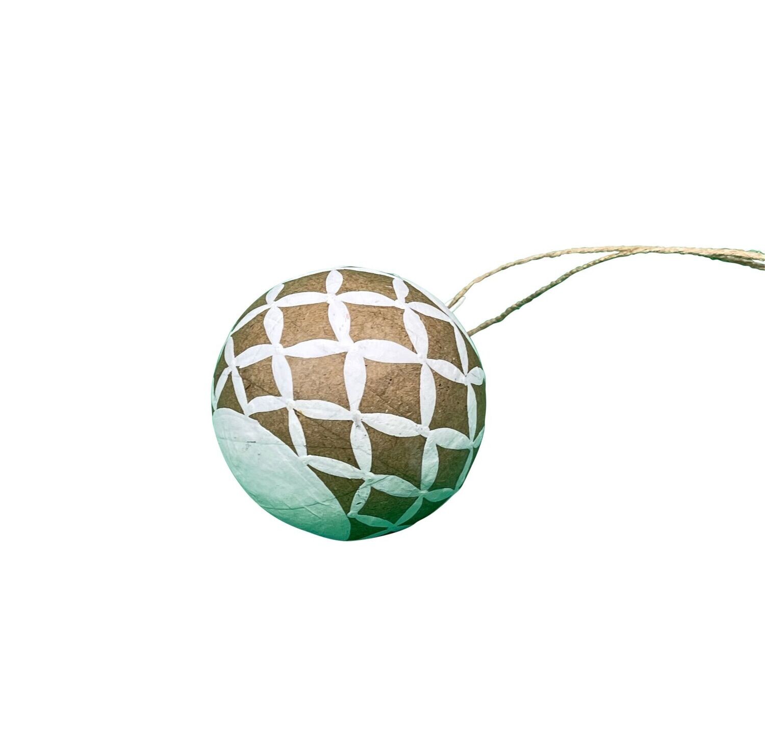 Pappmasche Kugel Harlequin