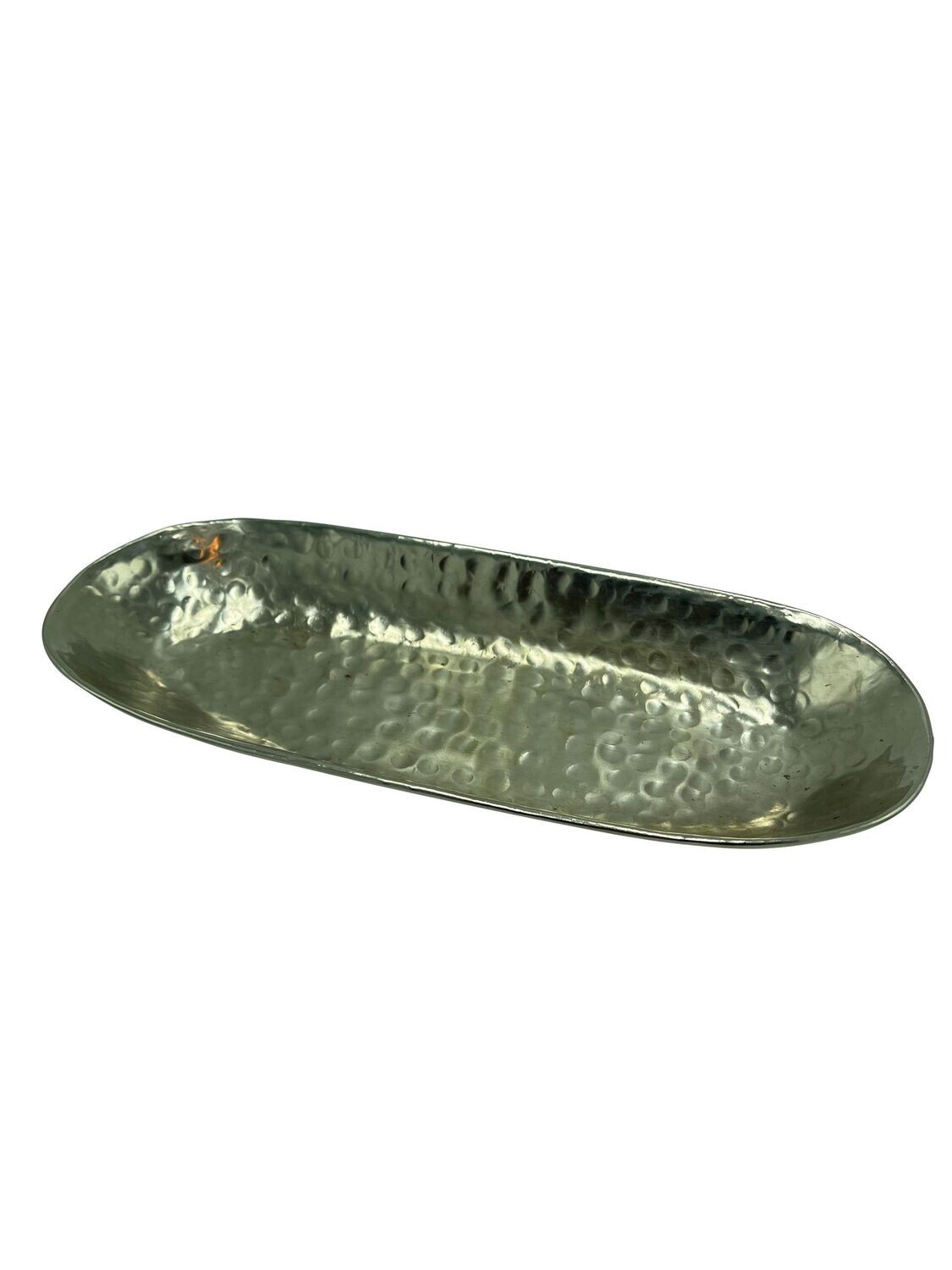 Tablet oval klein, Silber