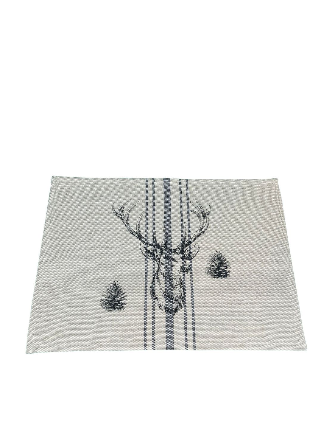 Danishville Tischset Jute Hirsch