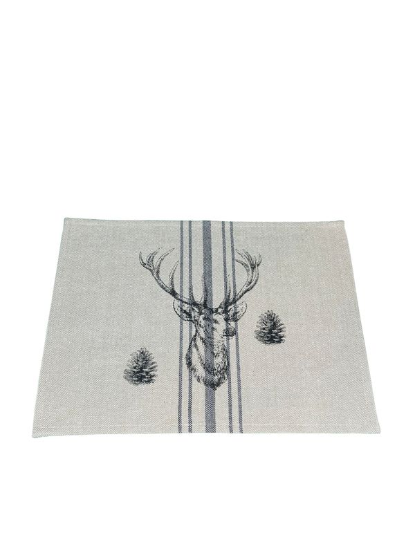 Danishville Tischset Jute Hirsch
