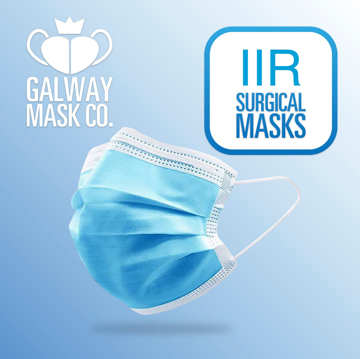 5,000 X IIR Rated with Loops.                       €0.10 Each. CE-EN14683