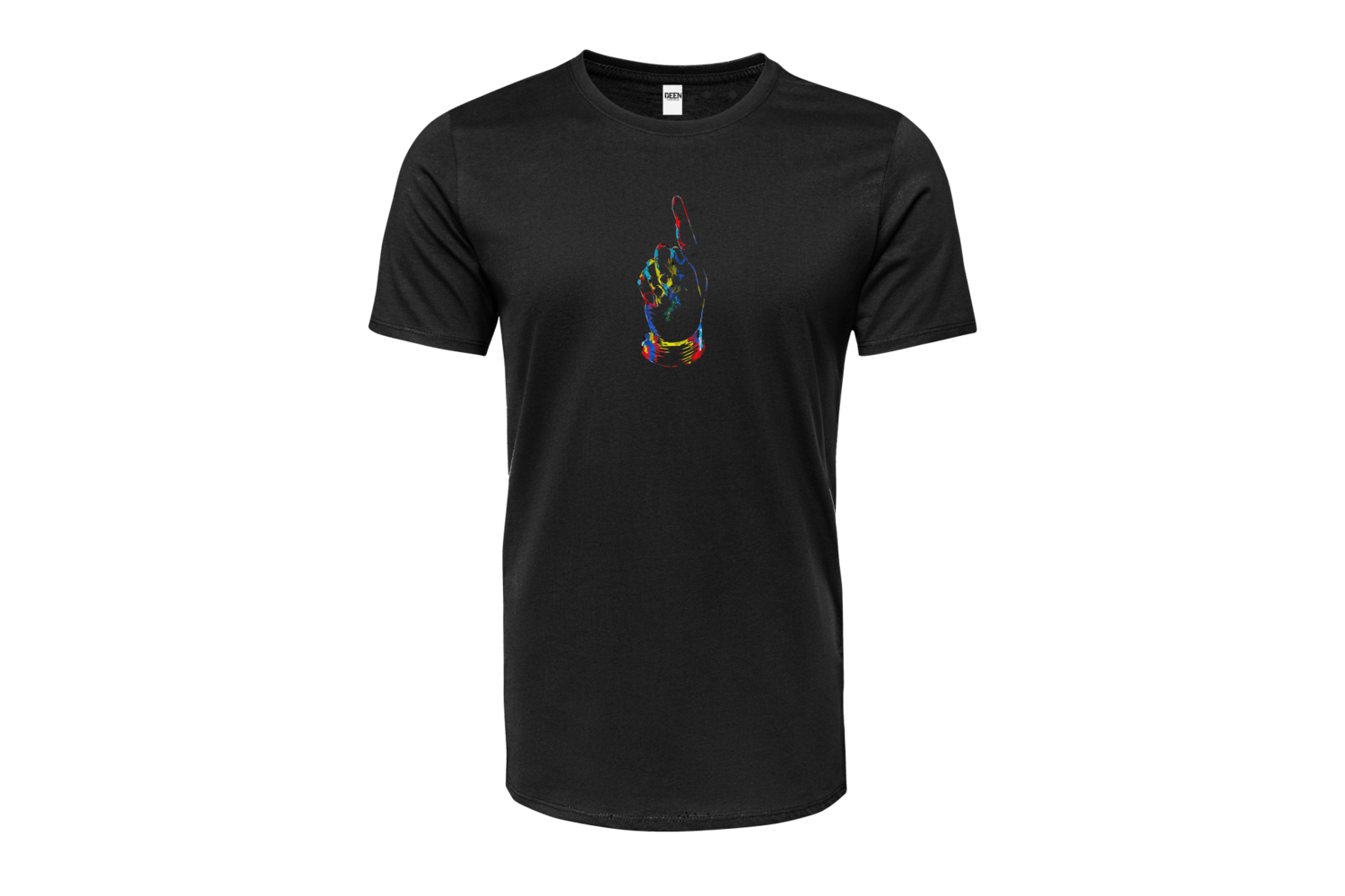 Coloured one god men's t-shirt