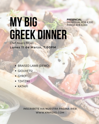 My Big Greek Dinner