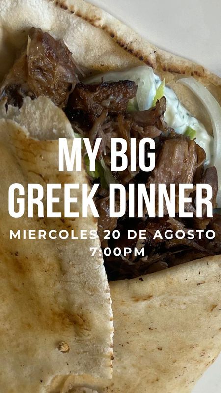 My Big Greek Dinner