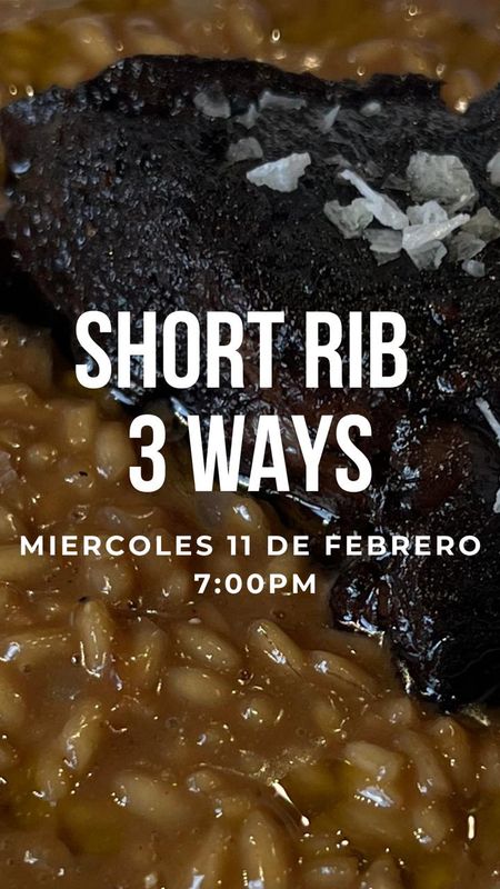 Short Rib 3 Ways