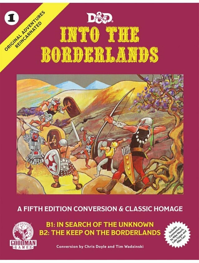 Original Adventures Reincarnated #1 Into the Borderlands