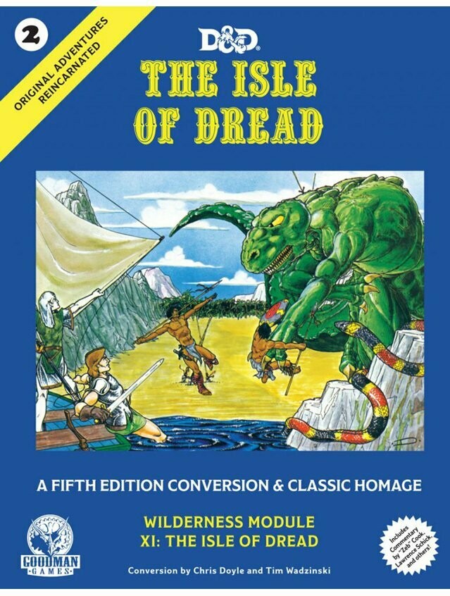 Original Adventures Reincarnated #2 The Isle of Dread