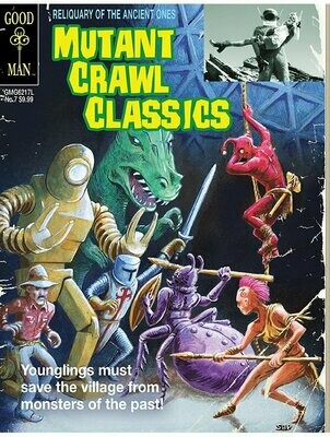 Mutant Crawl Classics #7 Reliquary Of The Ancient Ones Limited Gold Key Edition