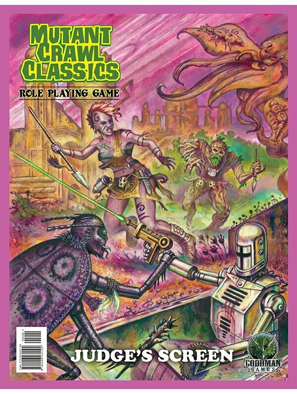 Mutant Crawl Classics #0 Judge’s Screen