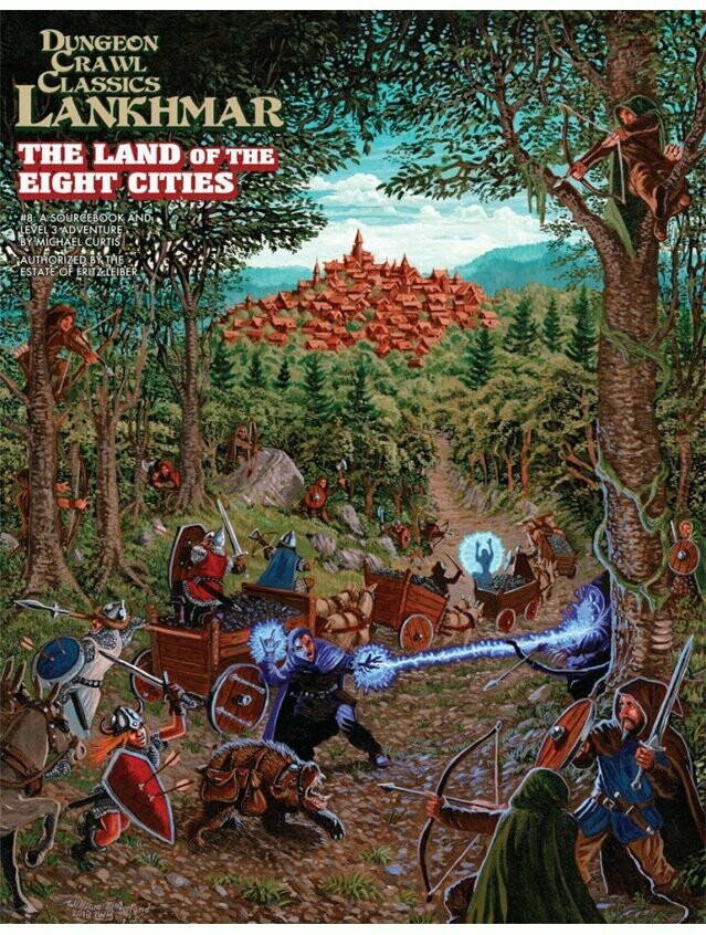 Dungeon Crawl Classics Lankhmar #8 The Land Of Eight Cities