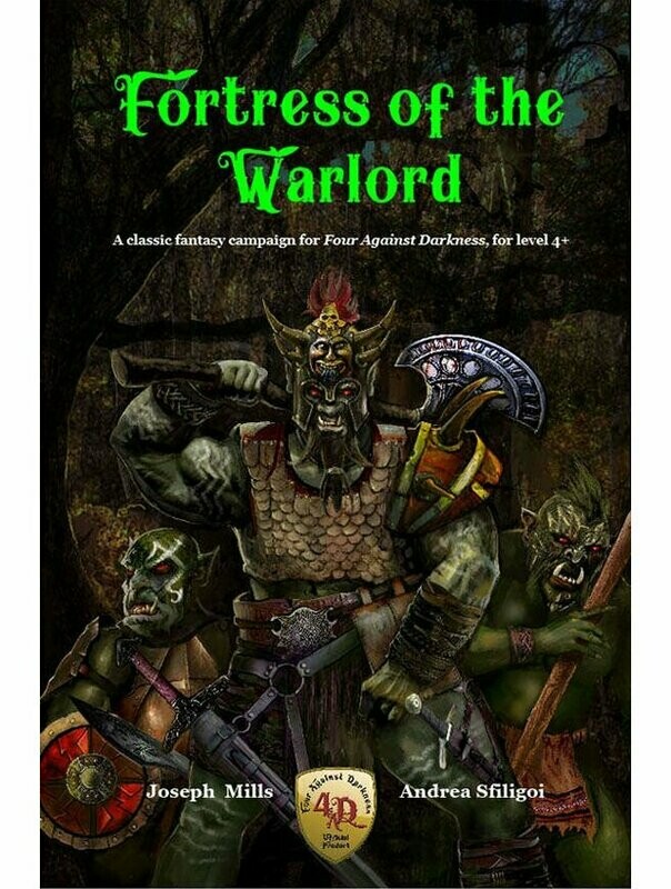 Four Against Darkness Fortress Of The Warlord