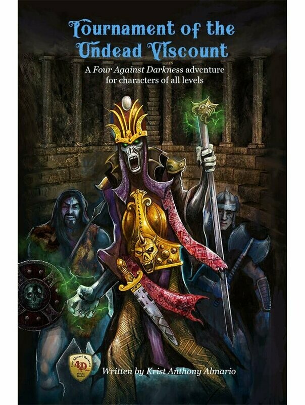 Four Against Darkness Tournament Of The Undead Viscount