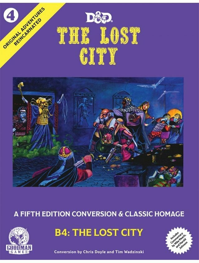 Original Adventures Reincarnated #4 The Lost City