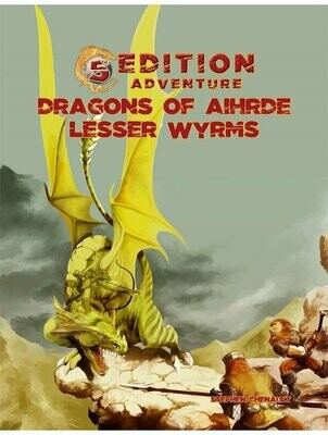 5th Edition Adventure Dragons Of Aihrde Lesser Wyrms (Softback + PDF)
