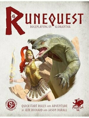 Runequest Roleplaying In Glorantha Quickstart Rules And Adventure