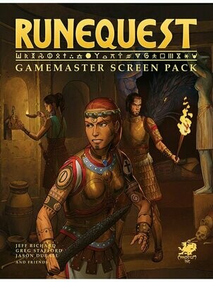 Runequest Roleplaying In Glorantha Gamemaster Screen Pack