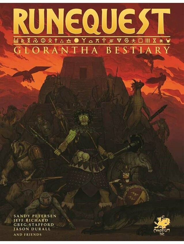 Runequest Roleplaying In Glorantha Bestiary