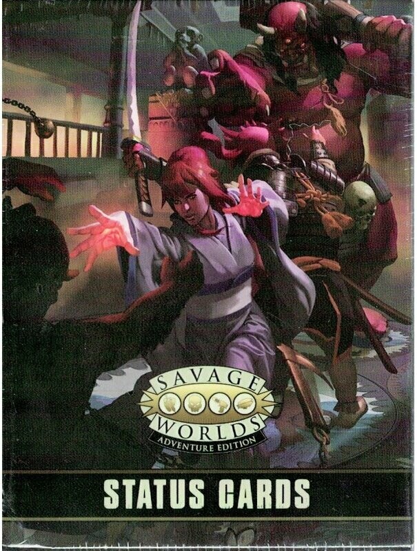 Savage Worlds Adventure Edition Status Deck