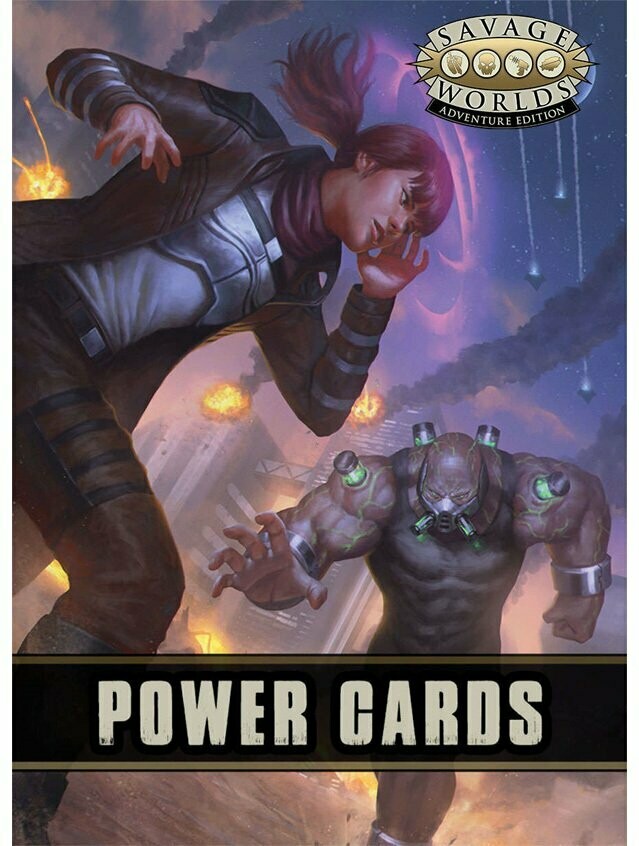 Savage Worlds Adventure Edition Powers Deck