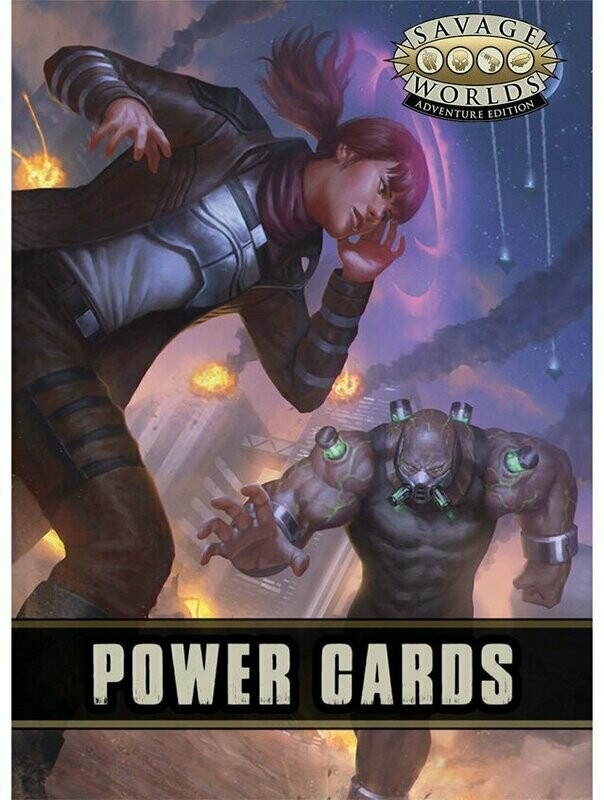 Savage Worlds Adventure Edition Powers Deck