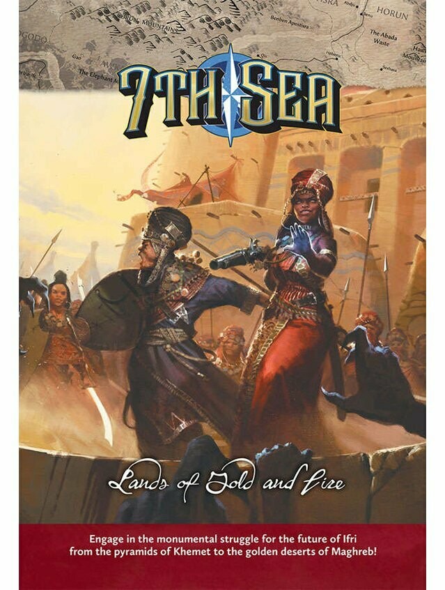 7th Sea RPG Lands Of Gold And Fire