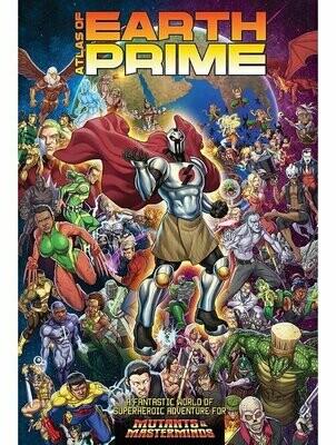 Mutants & Masterminds RPG Atlas Of Earth Prime Sourcebook