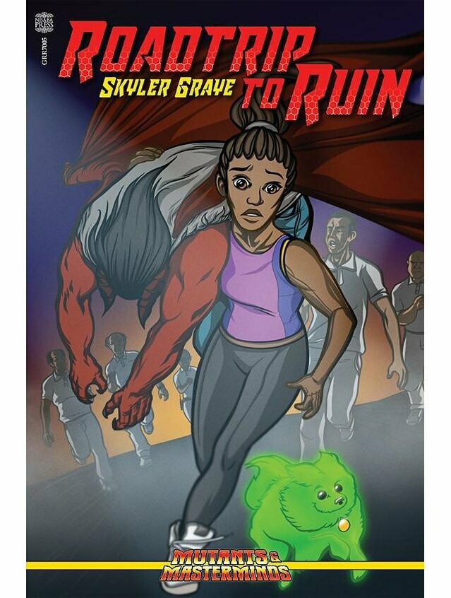 Mutants & Masterminds RPG Roadtrip To Ruin Novel