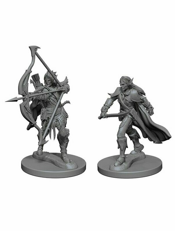 Pathfinder Battles Deep Cuts Unpainted Miniatures Elf Male Fighter (Wave 1)