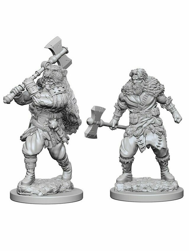 Dungeons & Dragons Nolzur's Marvelous Miniatures Human Male Barbarian (Wave 1)