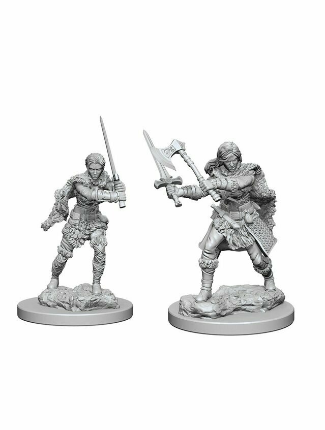 Dungeons & Dragons Nolzur's Marvelous Miniatures Human Female Barbarian (Wave 1)
