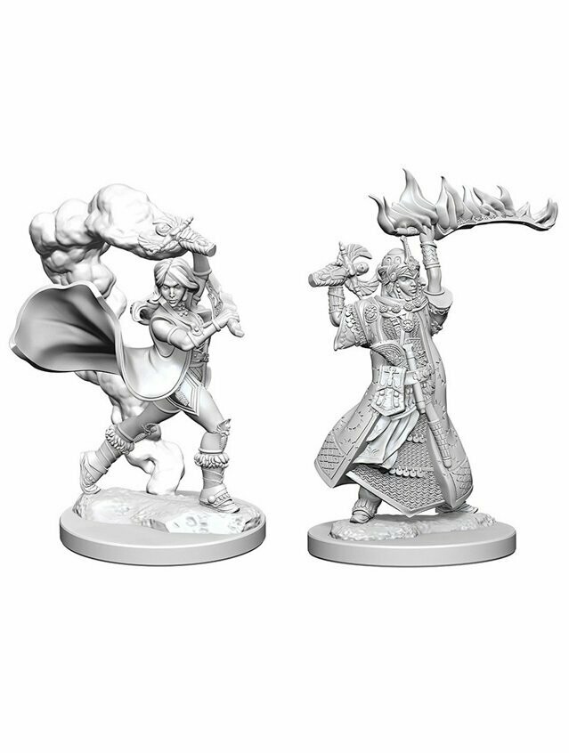 Pathfinder Battles Deep Cuts Unpainted Miniatures Human Female Cleric (Wave 1)