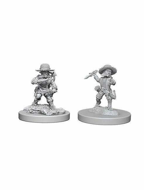 Pathfinder Battles Deep Cuts Unpainted Miniatures Halfling Male Rogue (Wave 1)