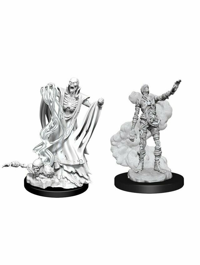 Dungeons & Dragons Nolzur's Marvelous Miniatures Lich & Mummy Lord (Wave 11)
