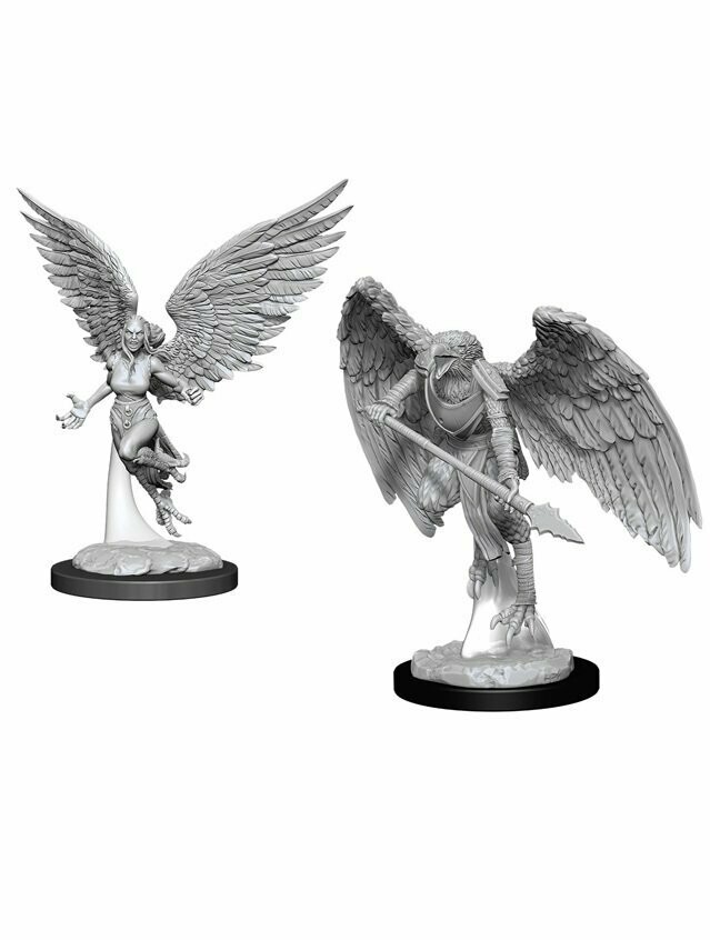 Dungeons & Dragons Nolzur's Marvelous Miniatures Harpy & Arakocra (Wave 11)