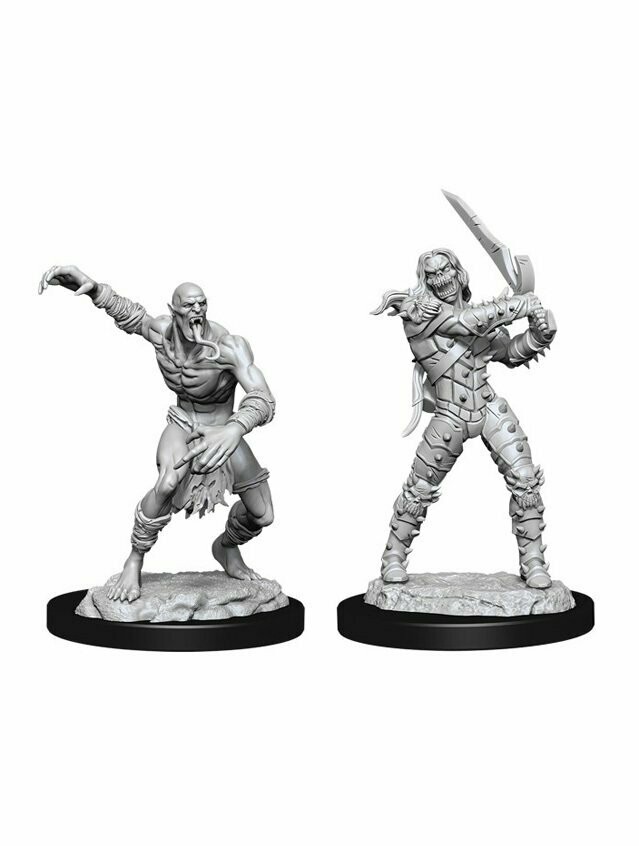 Dungeons & Dragons Nolzur's Marvelous Miniatures Wight & Ghast (Wave 11)