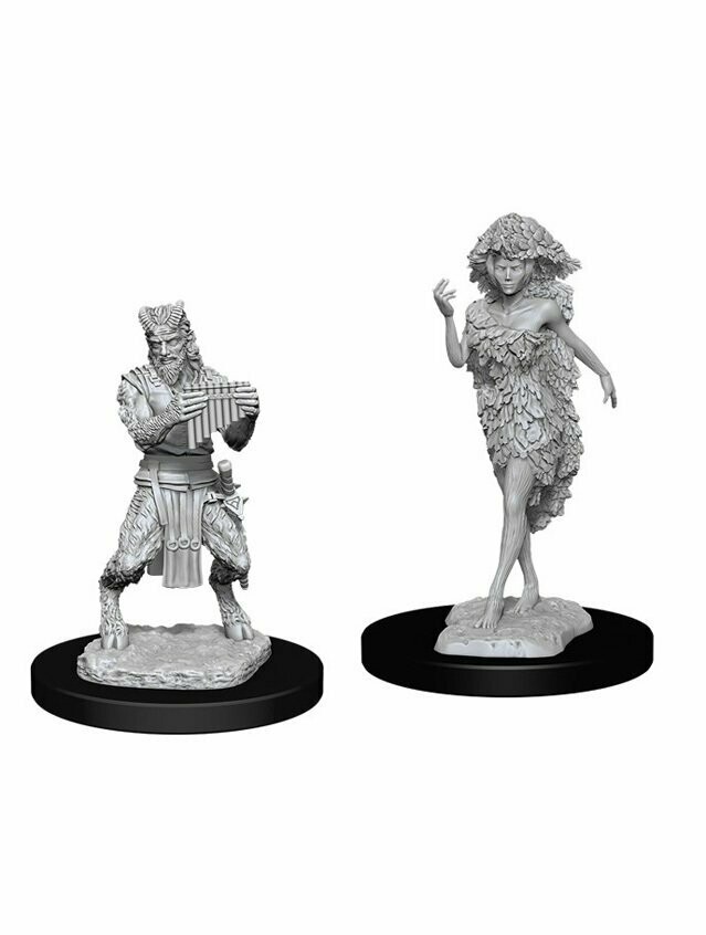 Dungeons & Dragons Nolzur's Marvelous Miniatures Satyr & Dryad (Wave 11)