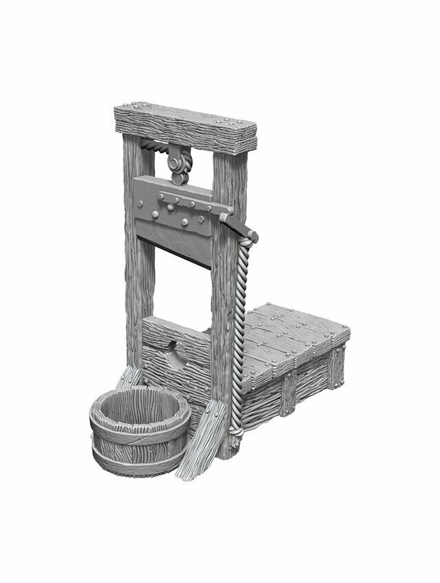 Wizkids Deep Cuts Unpainted Miniatures Guillotine (Wave 10)