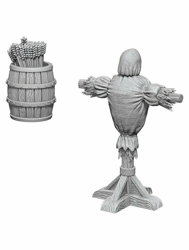 Wizkids Deep Cuts Unpainted Miniatures Archery Range (Wave 10)