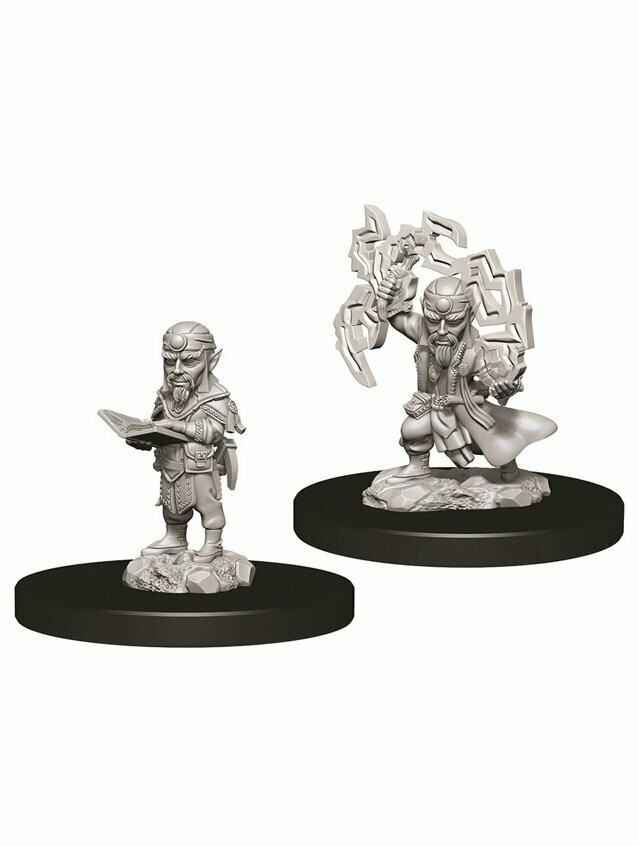 Pathfinder Battles Deep Cuts Unpainted Miniatures Gnome Male Sorcerer (Wave 9)