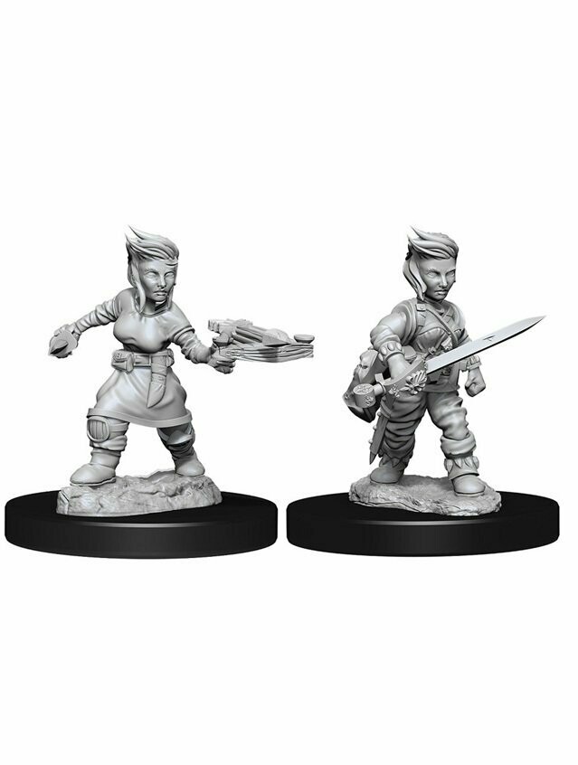 Pathfinder Battles Deep Cuts Unpainted Miniatures Halfling Female Rogue (Wave 8)