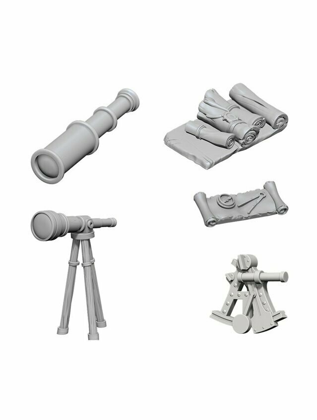 Wizkids Deep Cuts Unpainted Miniatures Navigators Pack (Wave 5)
