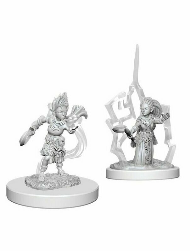 Pathfinder Battles Deep Cuts Unpainted Miniatures Gnome Female Druid (Wave 5)