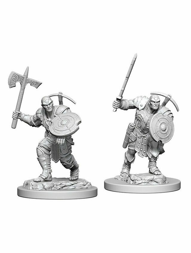 Dungeons & Dragons Nolzur's Marvelous Miniatures Earth Genasi Male Fighter (Wave 4)