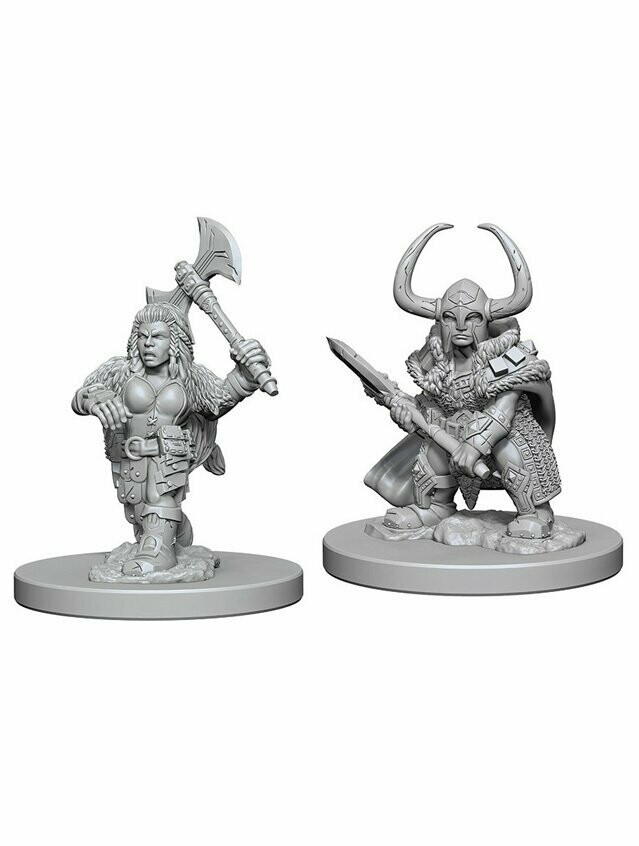 Dungeons & Dragons Nolzur's Marvelous Miniatures Dwarf Female Barbarian (Wave 4)