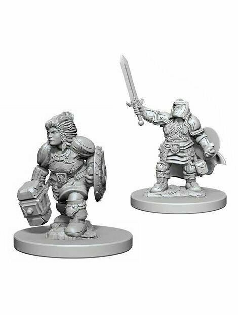 Dungeons & Dragons Nolzur's Marvelous Miniatures Dwarf Female Paladin (Wave 3)