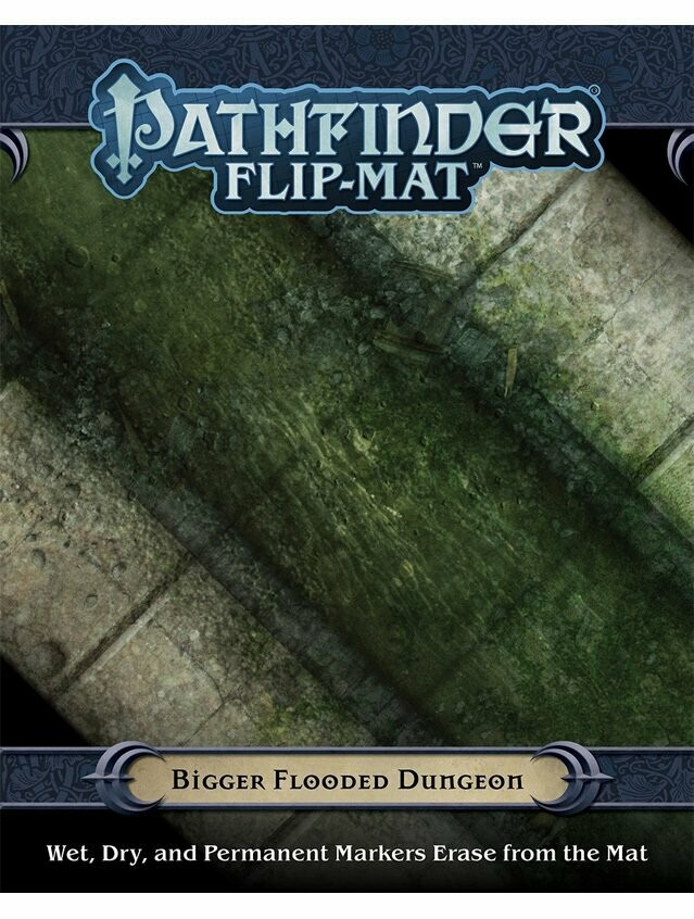 Pathfinder RPG Flip-Mat Bigger Flooded Dungeon