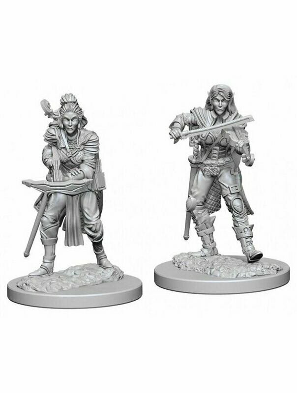 Pathfinder Battles Deep Cuts Unpainted Miniatures Elf Female Bard (Wave 4)
